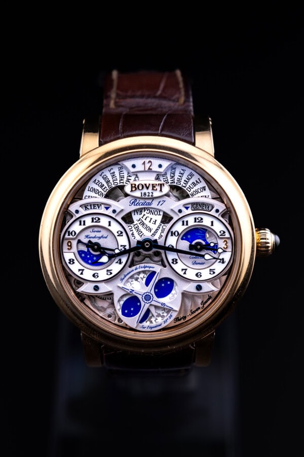 Bovet Recital 17 Moonphase R170001 18K rose gold limited edition 1 of 100