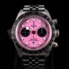 Tudor Black Bay Chrono Pink 41mm on stainless steel bracelet full set